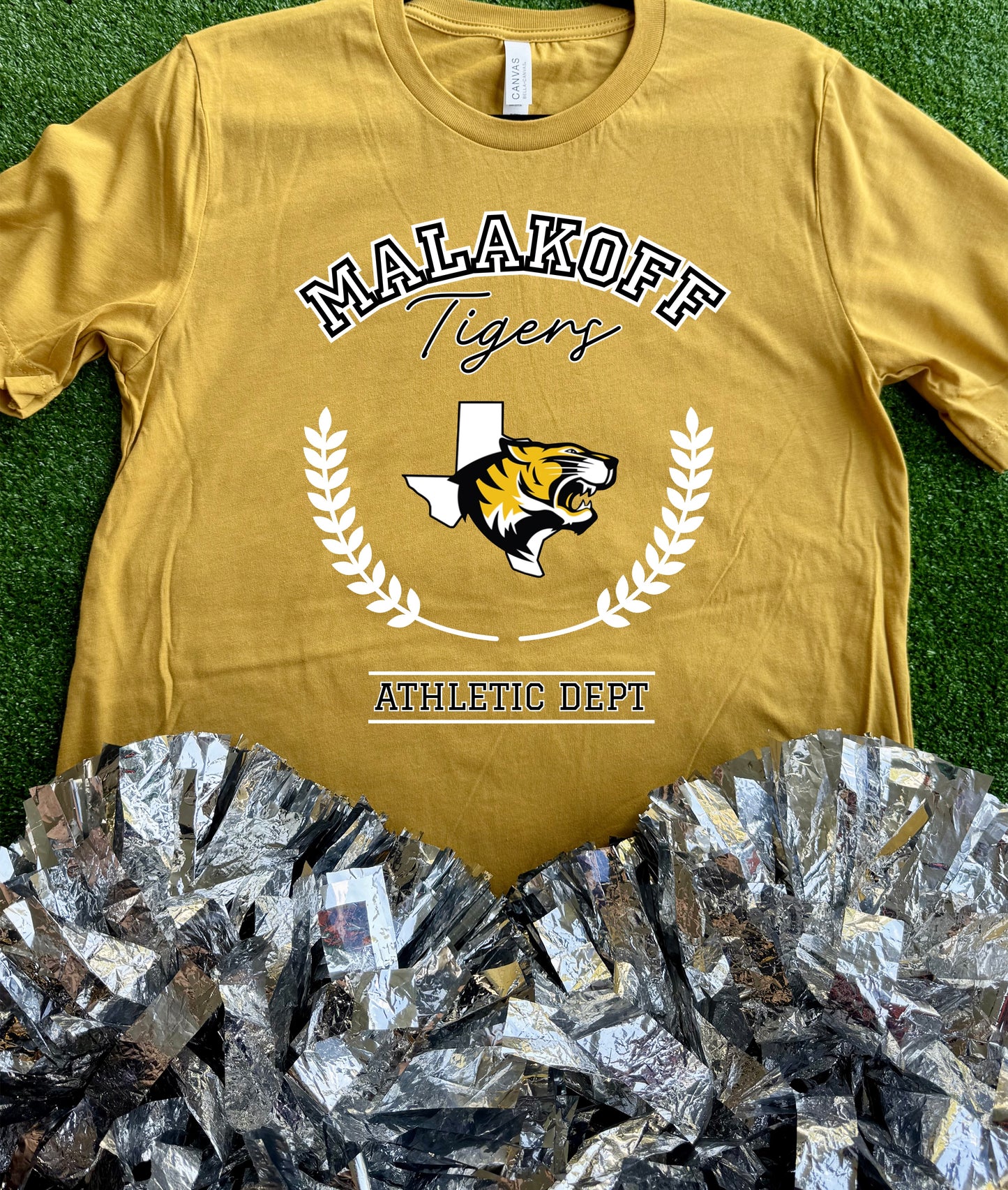 Malakoff Tigers AD Logo Tee