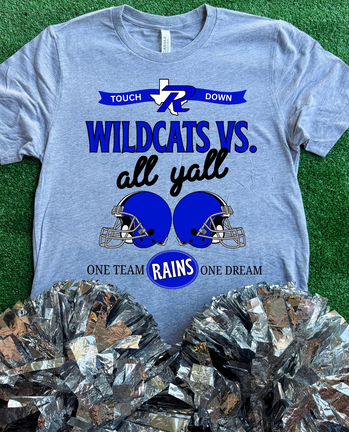 Rains Wildcats VS All Yall Tee