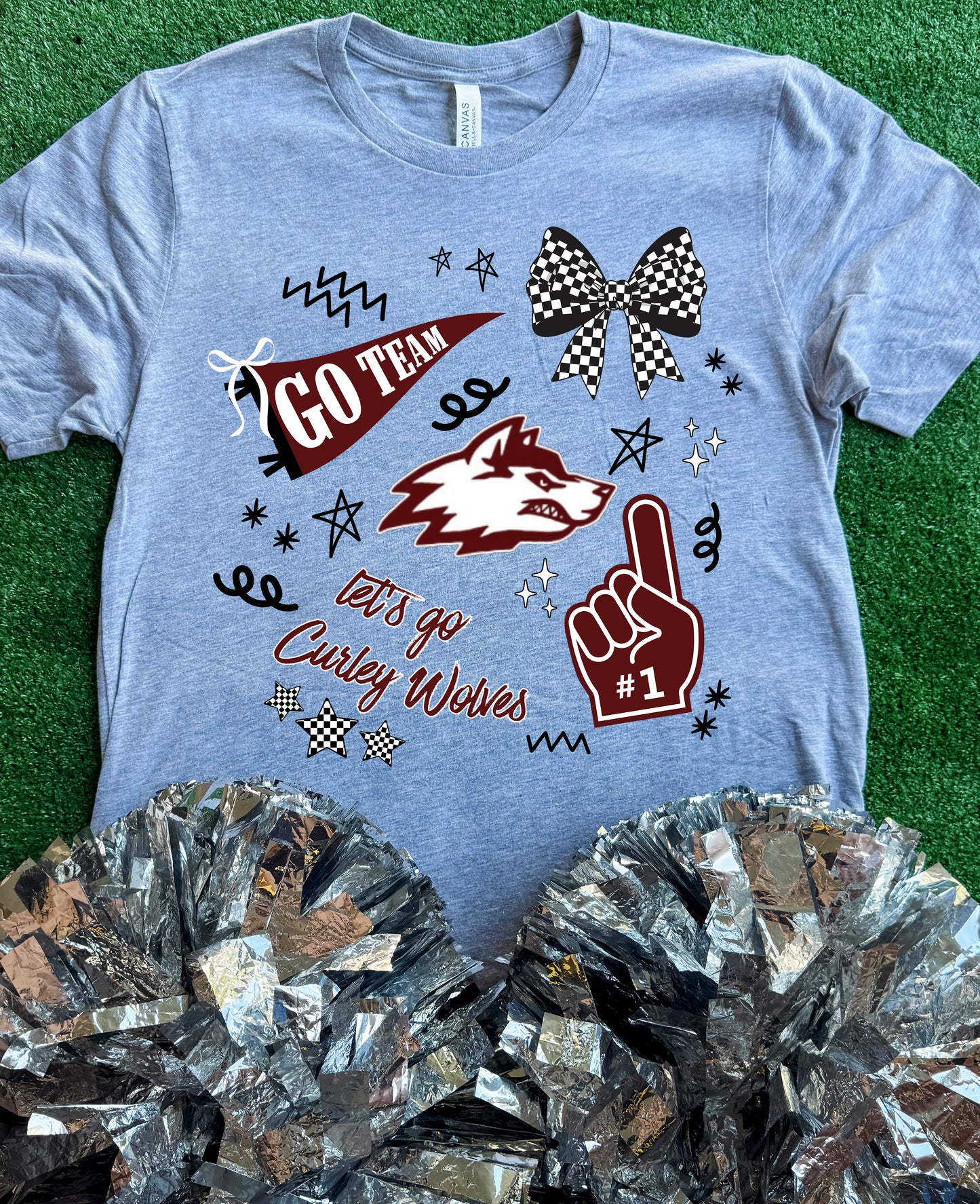 Prescott Curley Wolves Spirit Tee