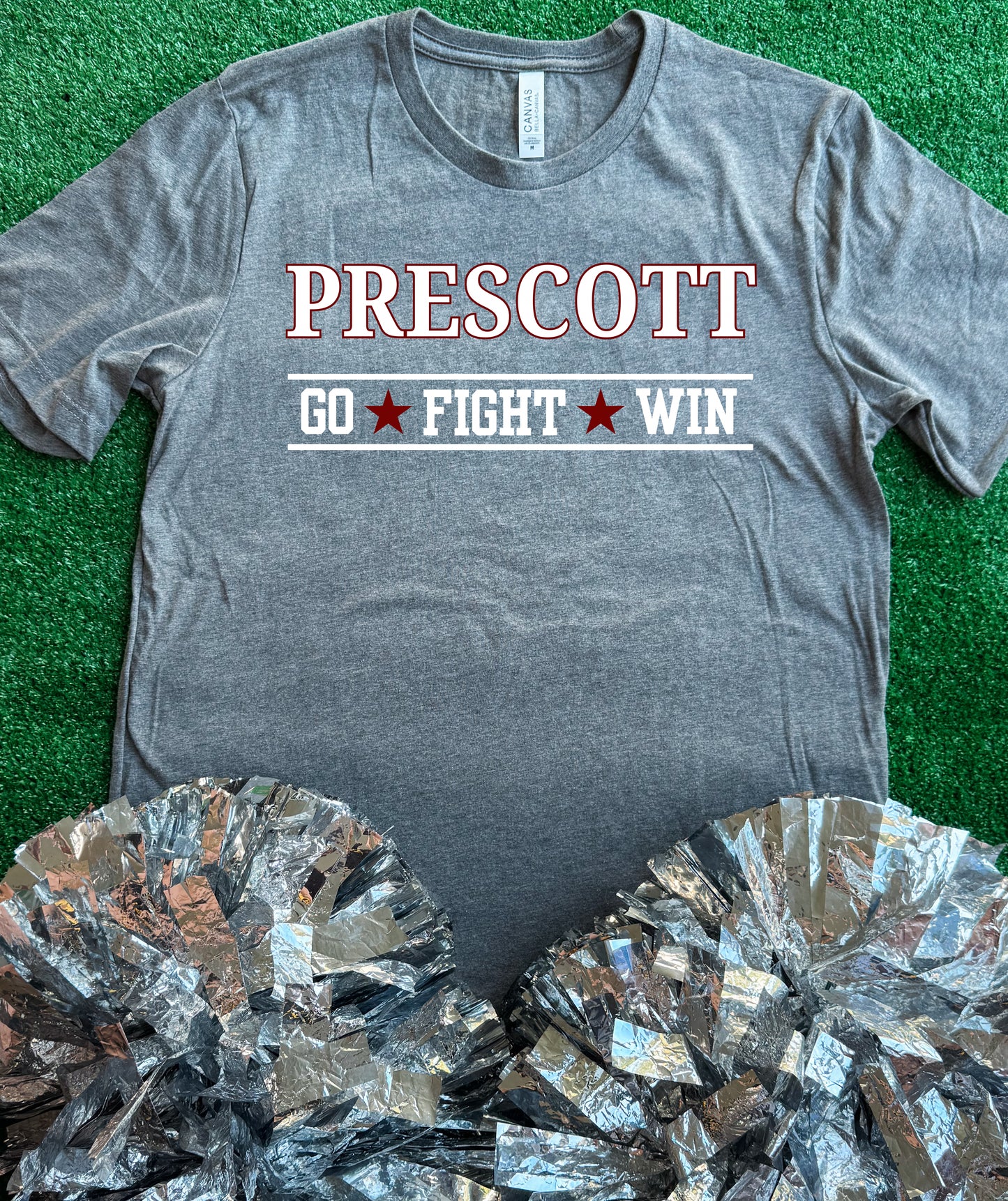 Prescott Curley Wolves Go Fight Win Tee