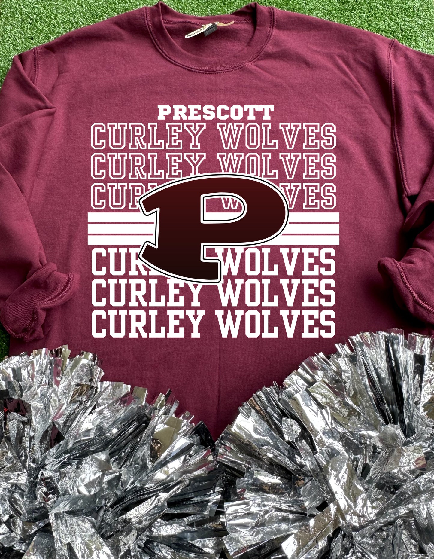 Prescott Curley Wolves Reflect Sweatshirt