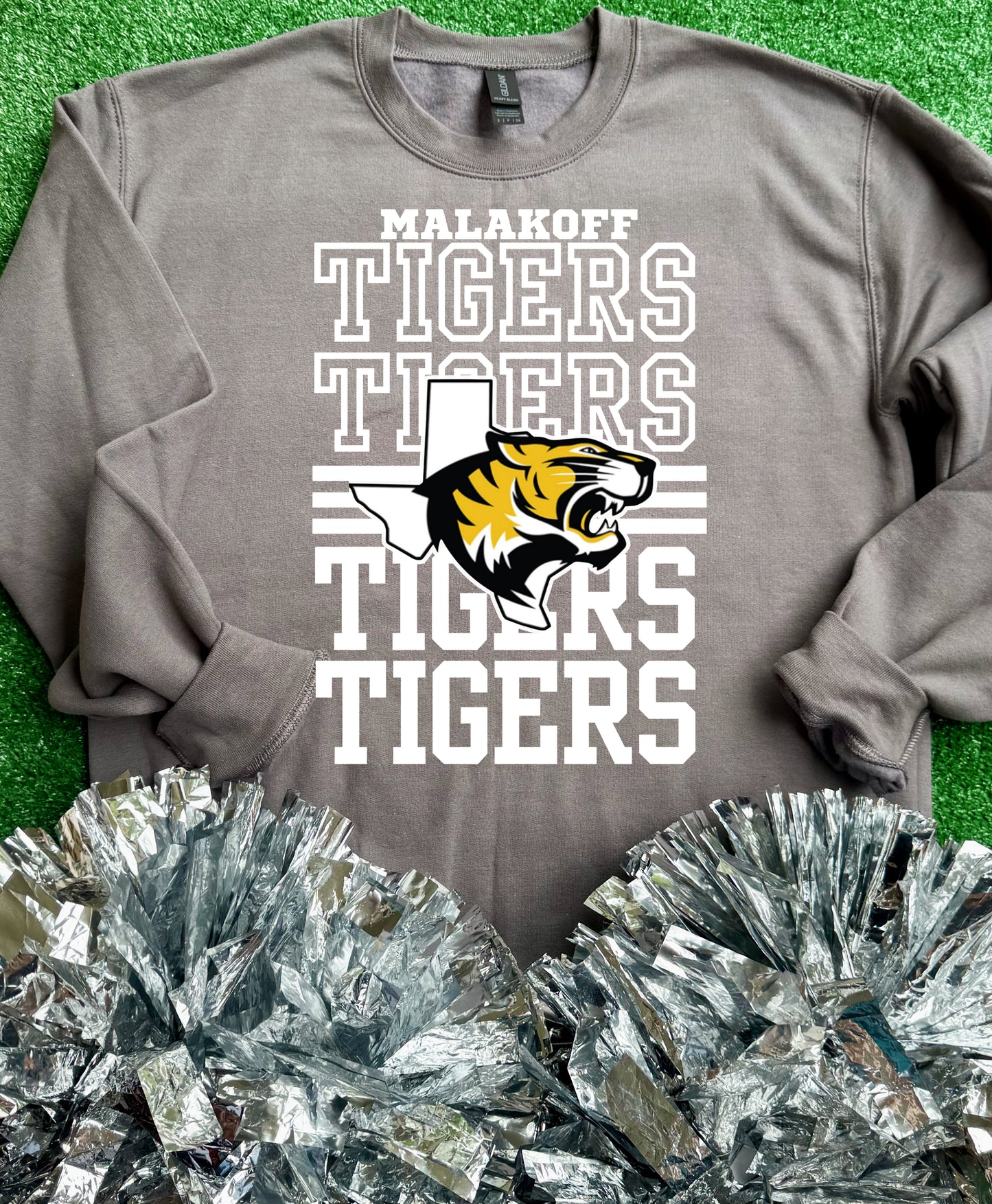 Malakoff Tigers Reflect Sweatshirt