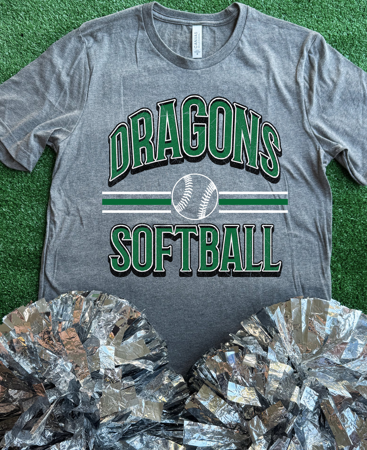 Dragons Curve Softball Tee