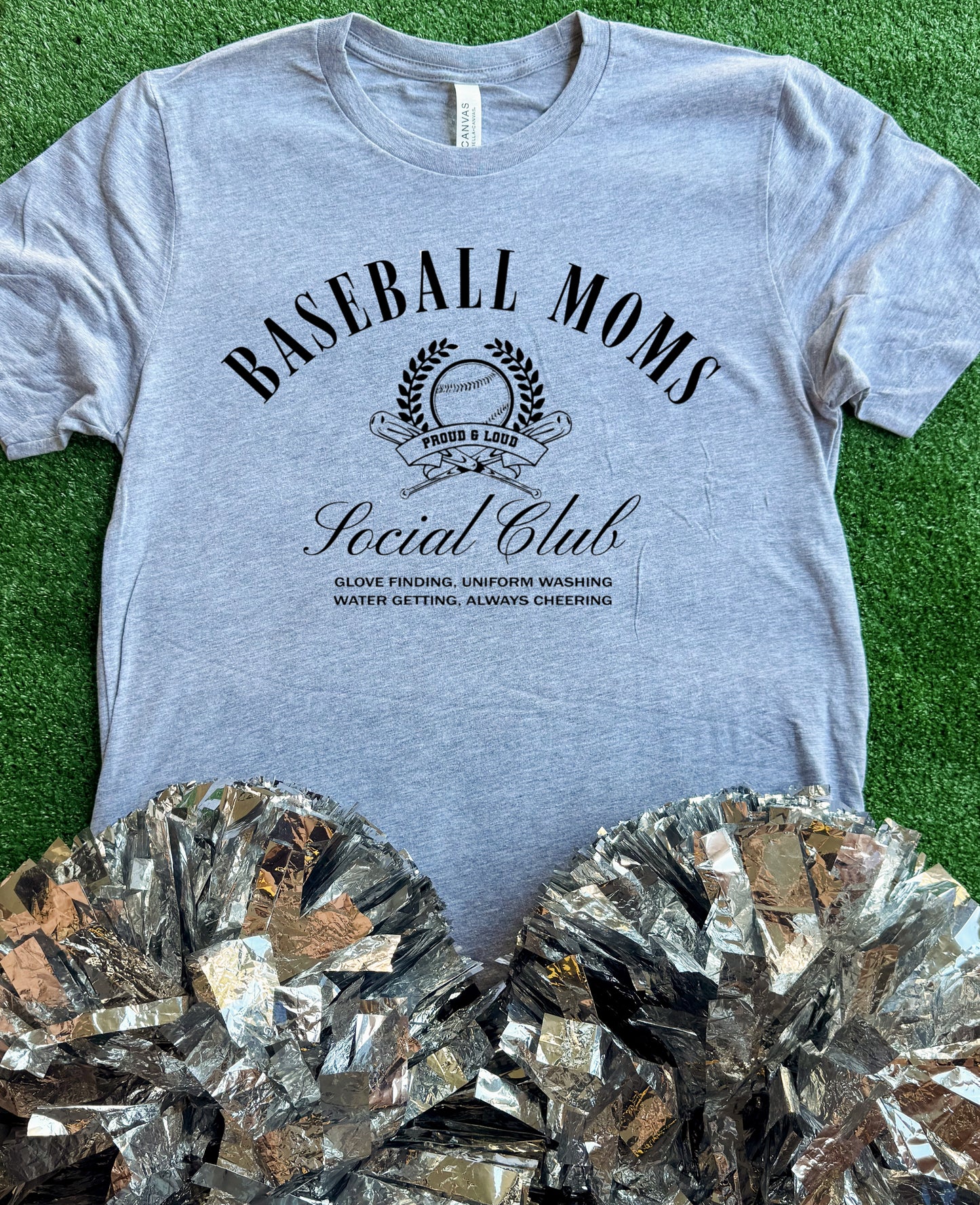 Baseball Moms Social Club Tee