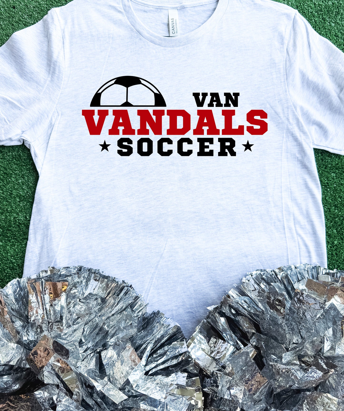 Van Vandals Soccer Star Tee
