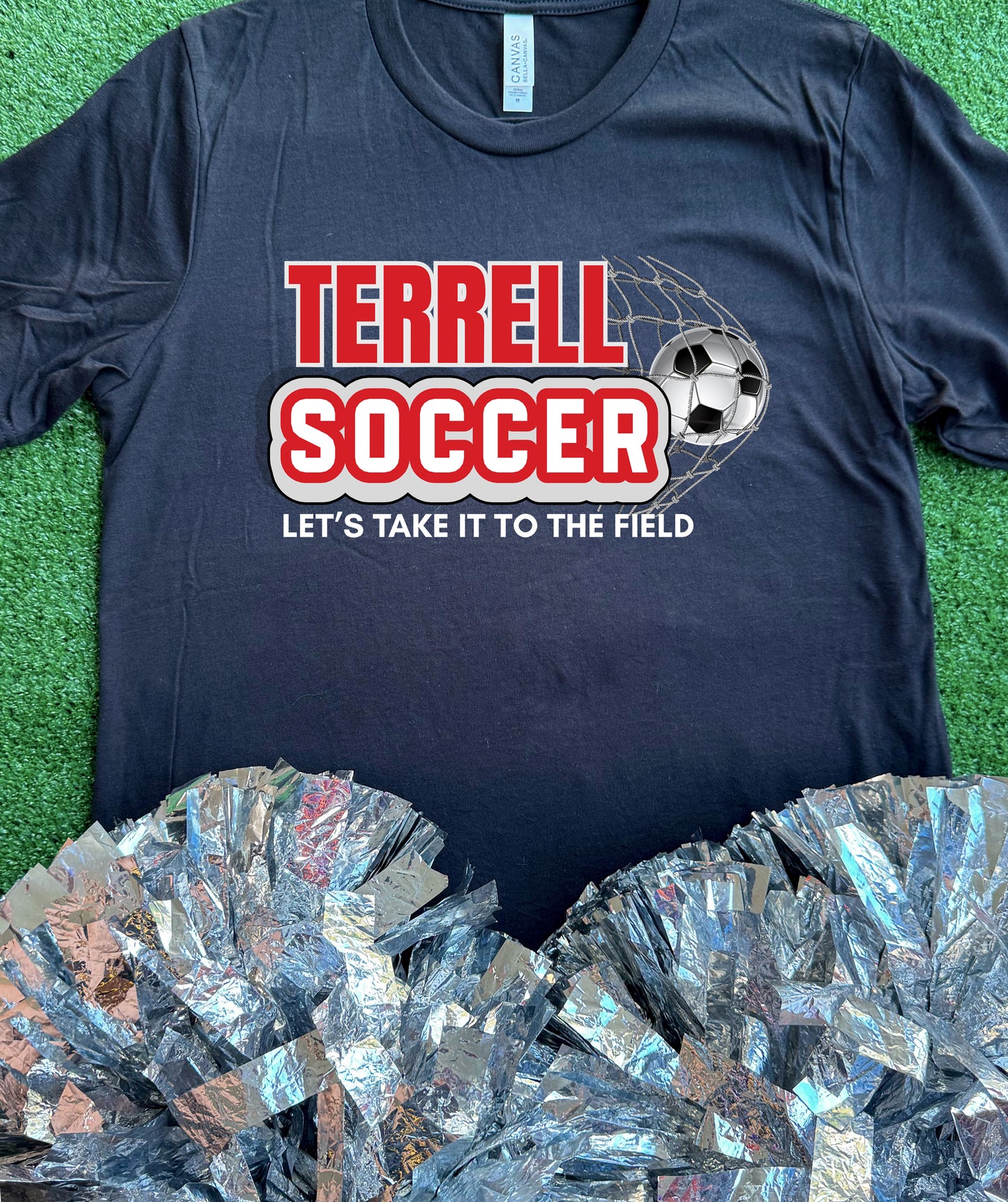 Terrell Tigers Soccer Net Tee
