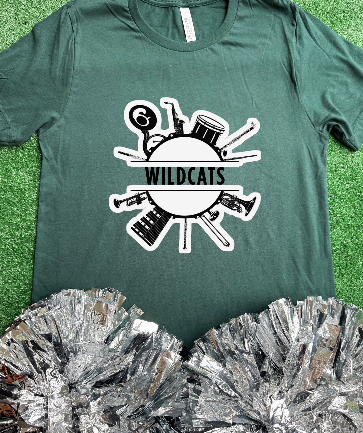 Scurry-Rosser Wildcats Instrument Tee