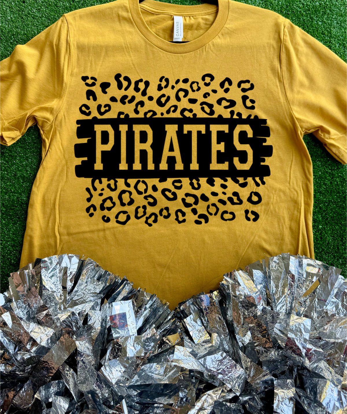 Crandall Pirates Leopard Tee