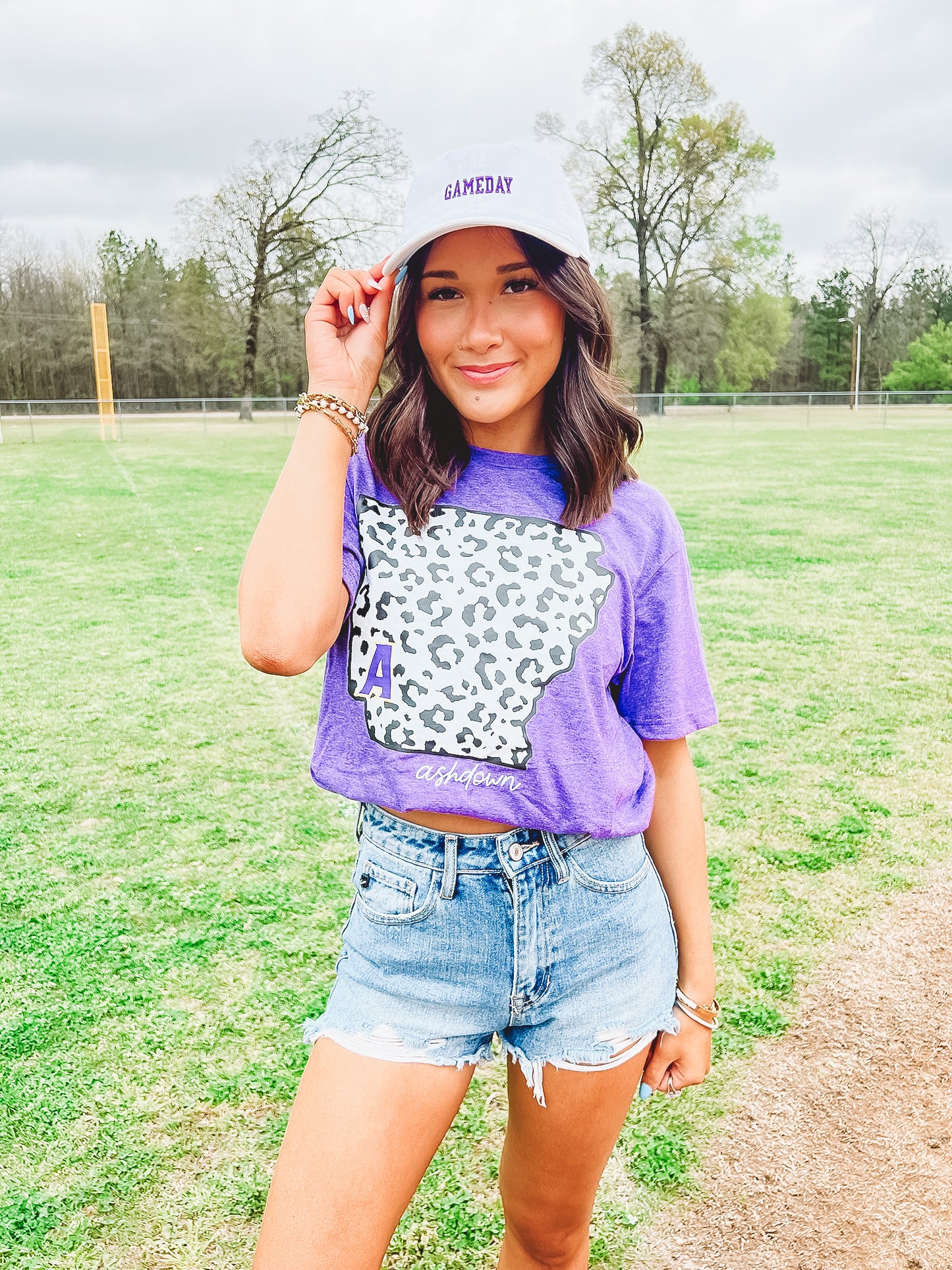 Ashdown Leopard Arkansas Tee