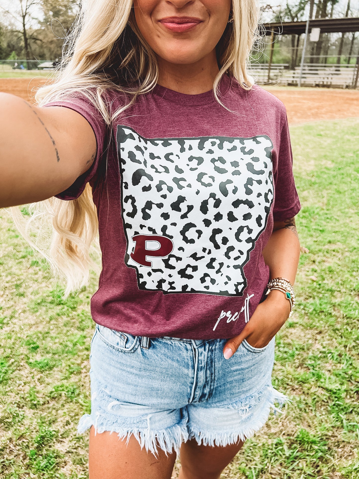Prescott Leopard Arkansas Tee