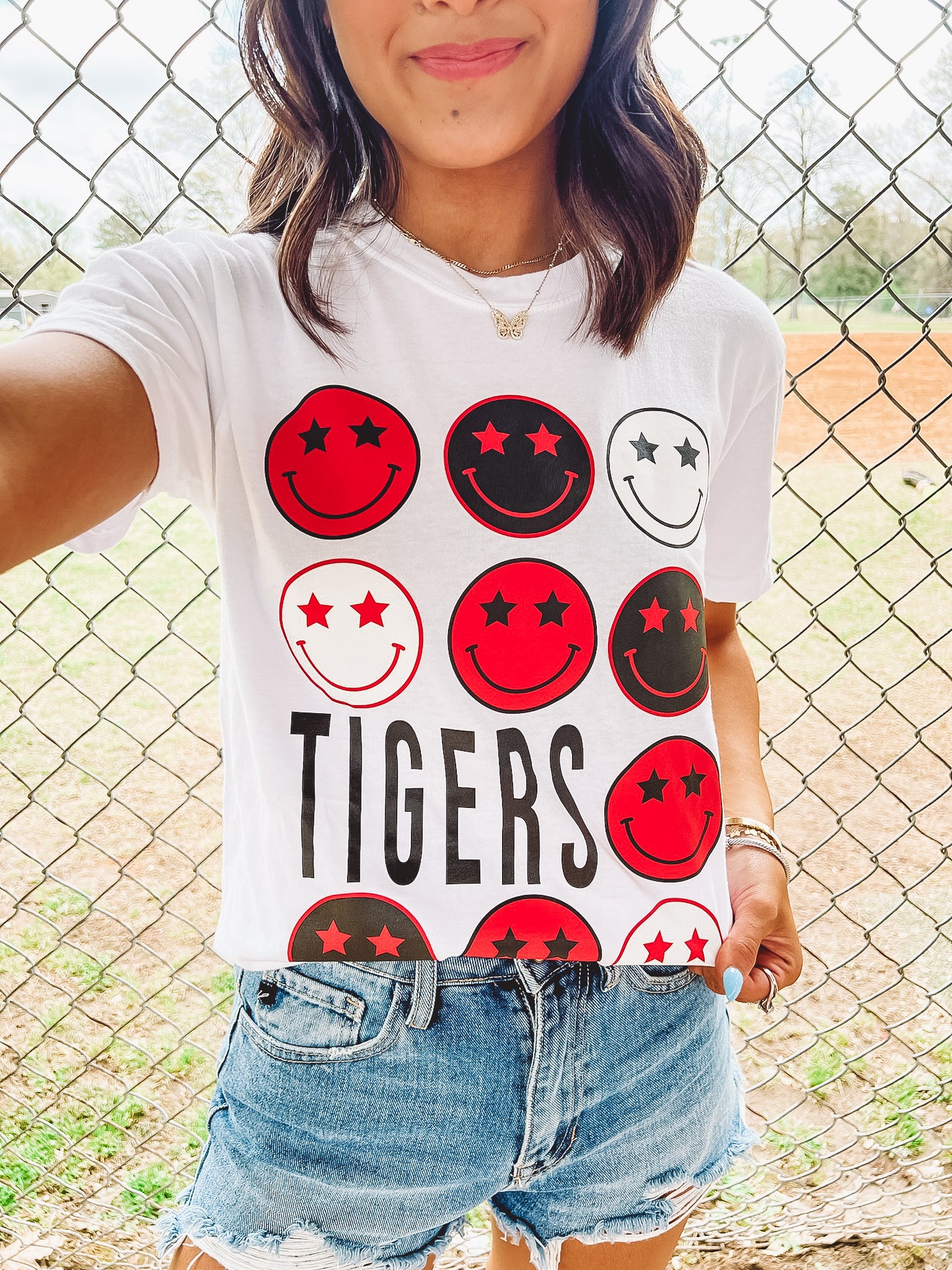 Tigers Smiley Tee