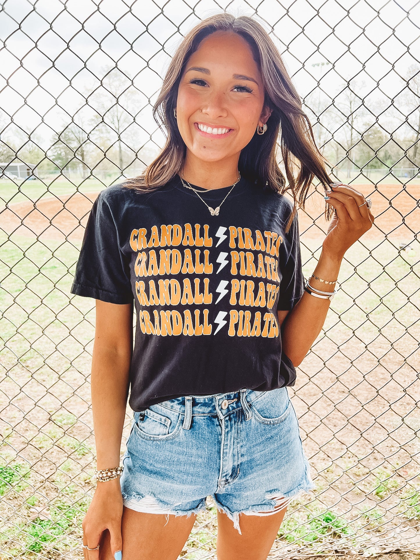 Crandall Pirates Repeat Tee