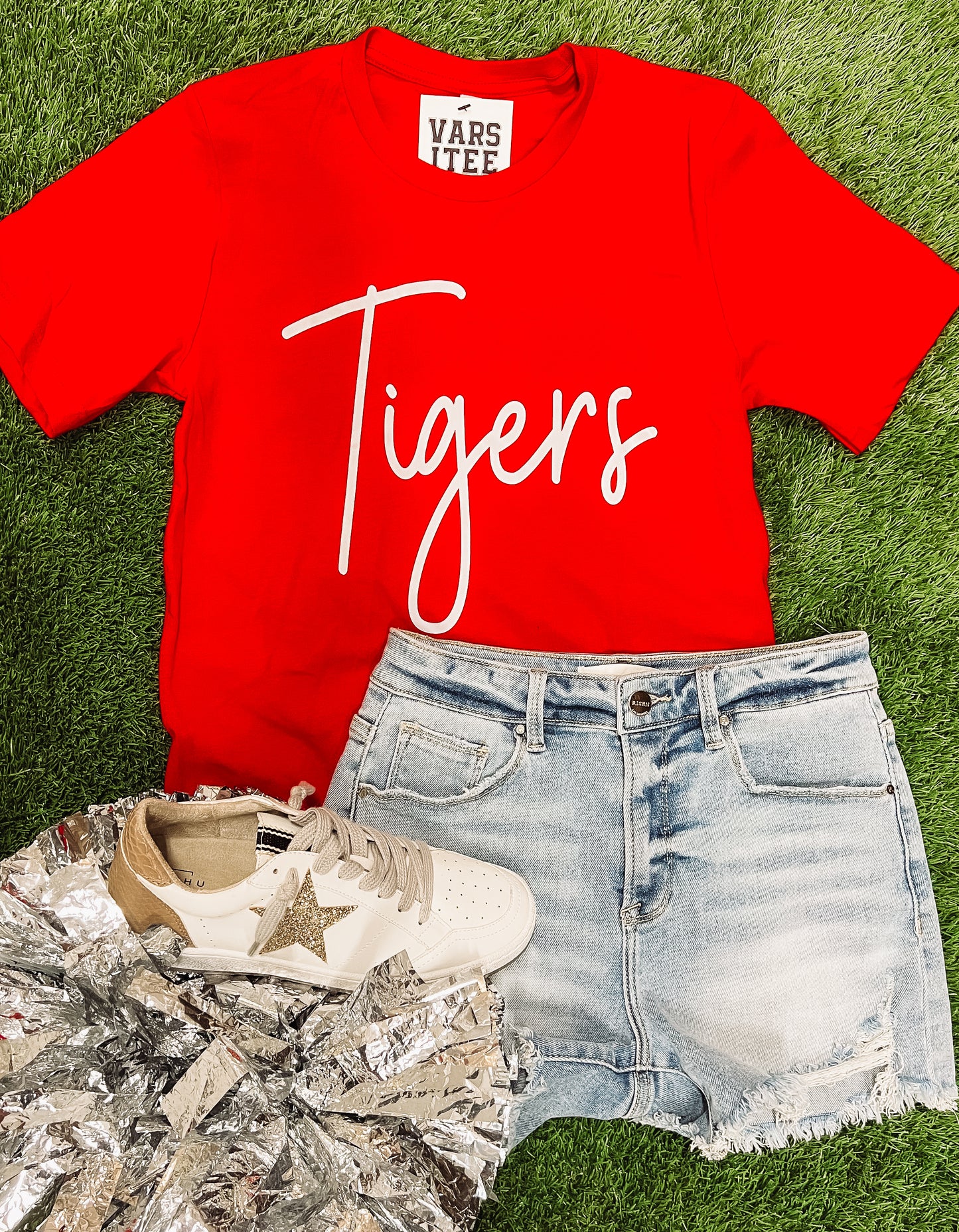 Cursive Tigers Tee