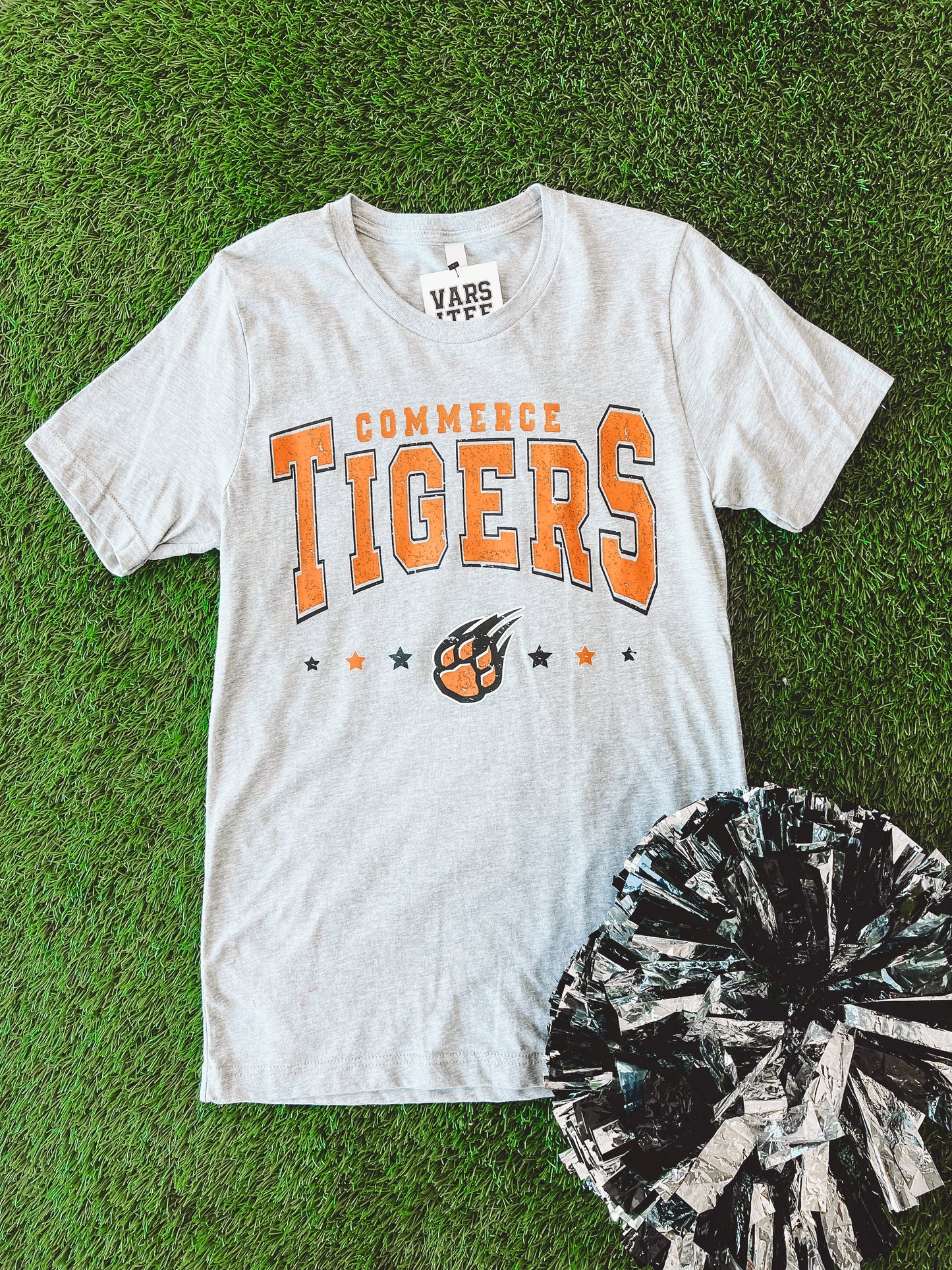Commerce Tigers Stars Tee