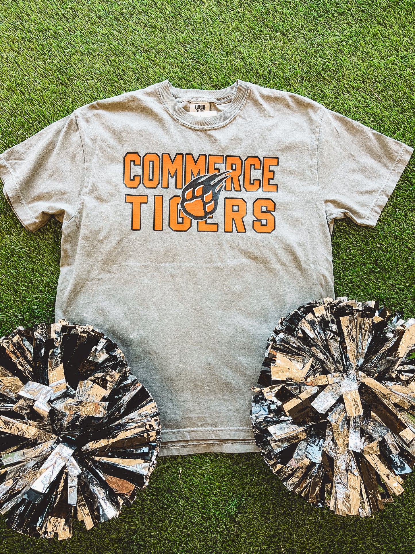 Commerce Tigers Inlay Tee