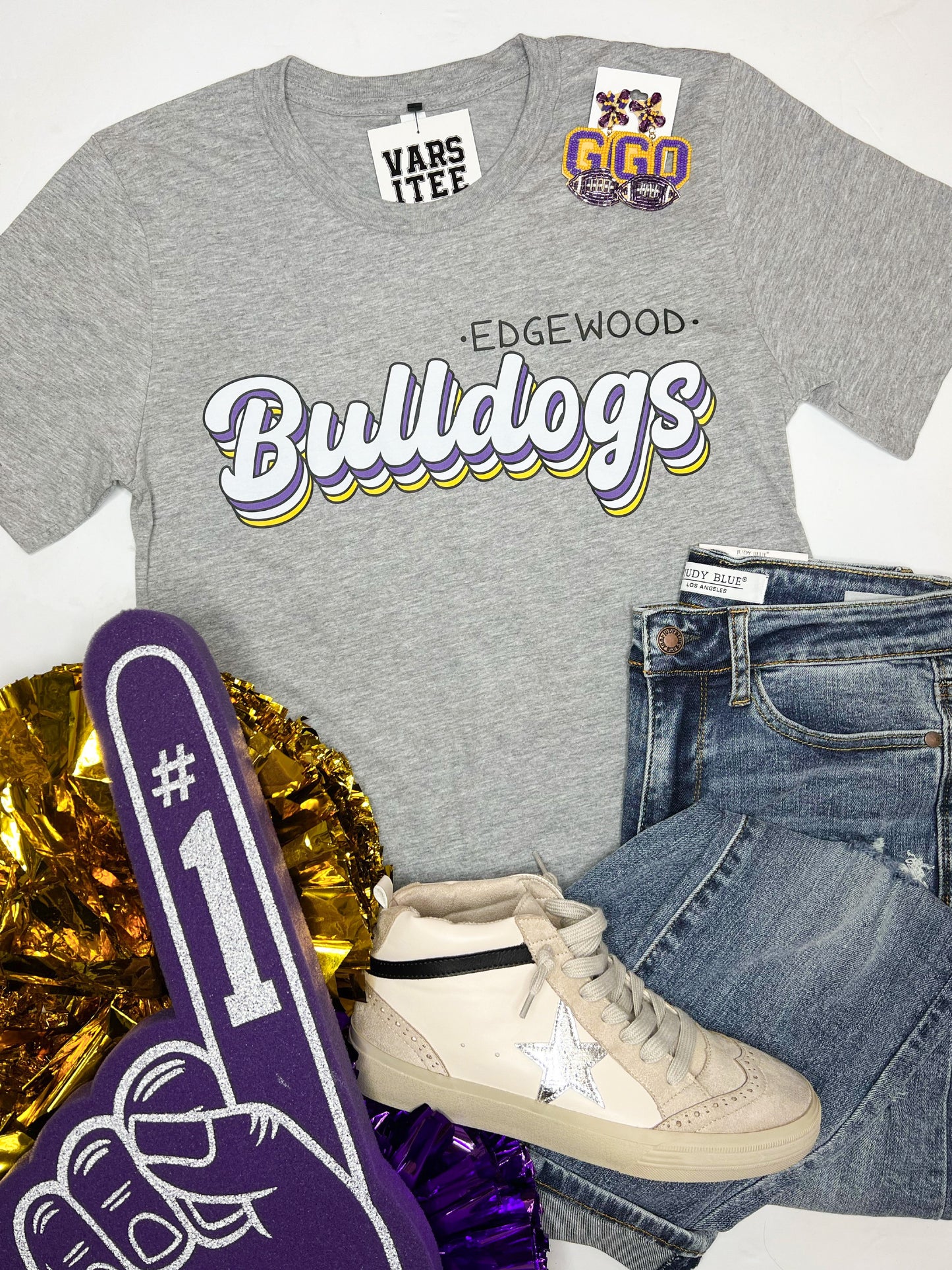 Edgewood Bulldogs Layered Tee