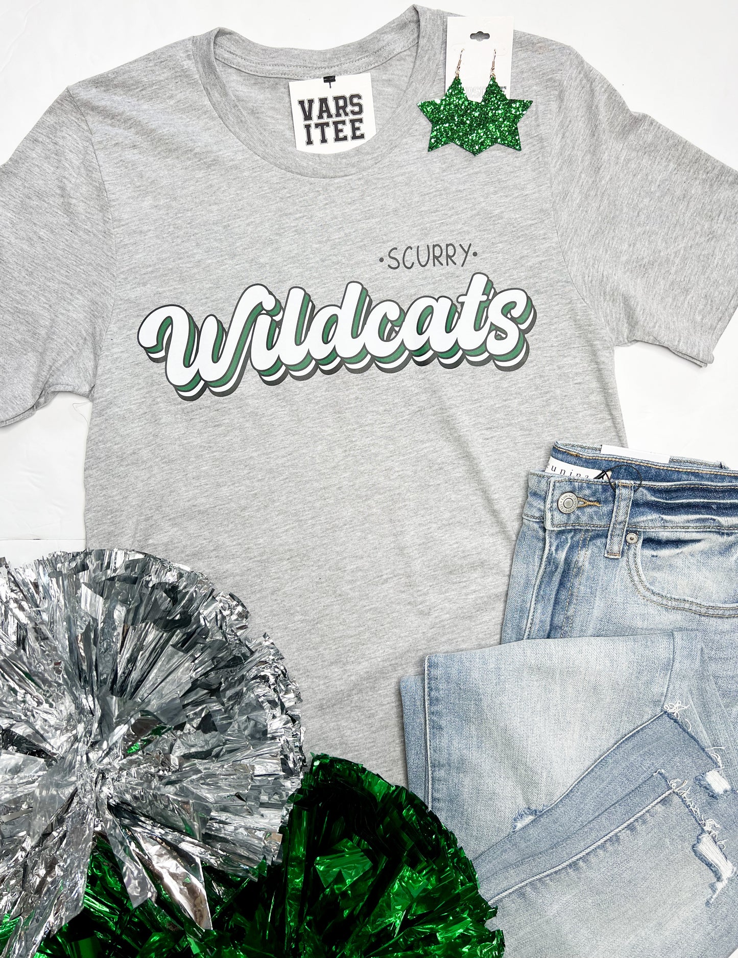 Scurry Wildcats Layered Tee