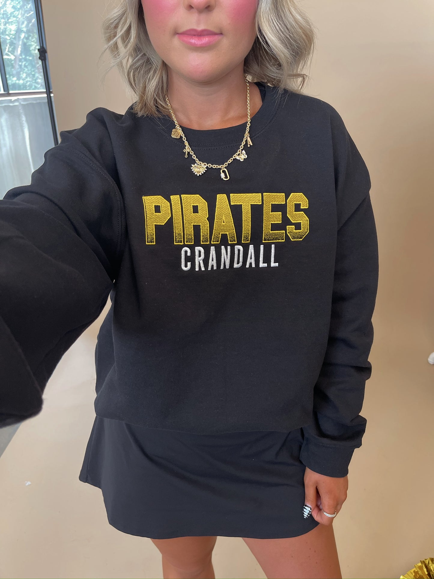 Crandall Pirates Ombre Sweatshirt