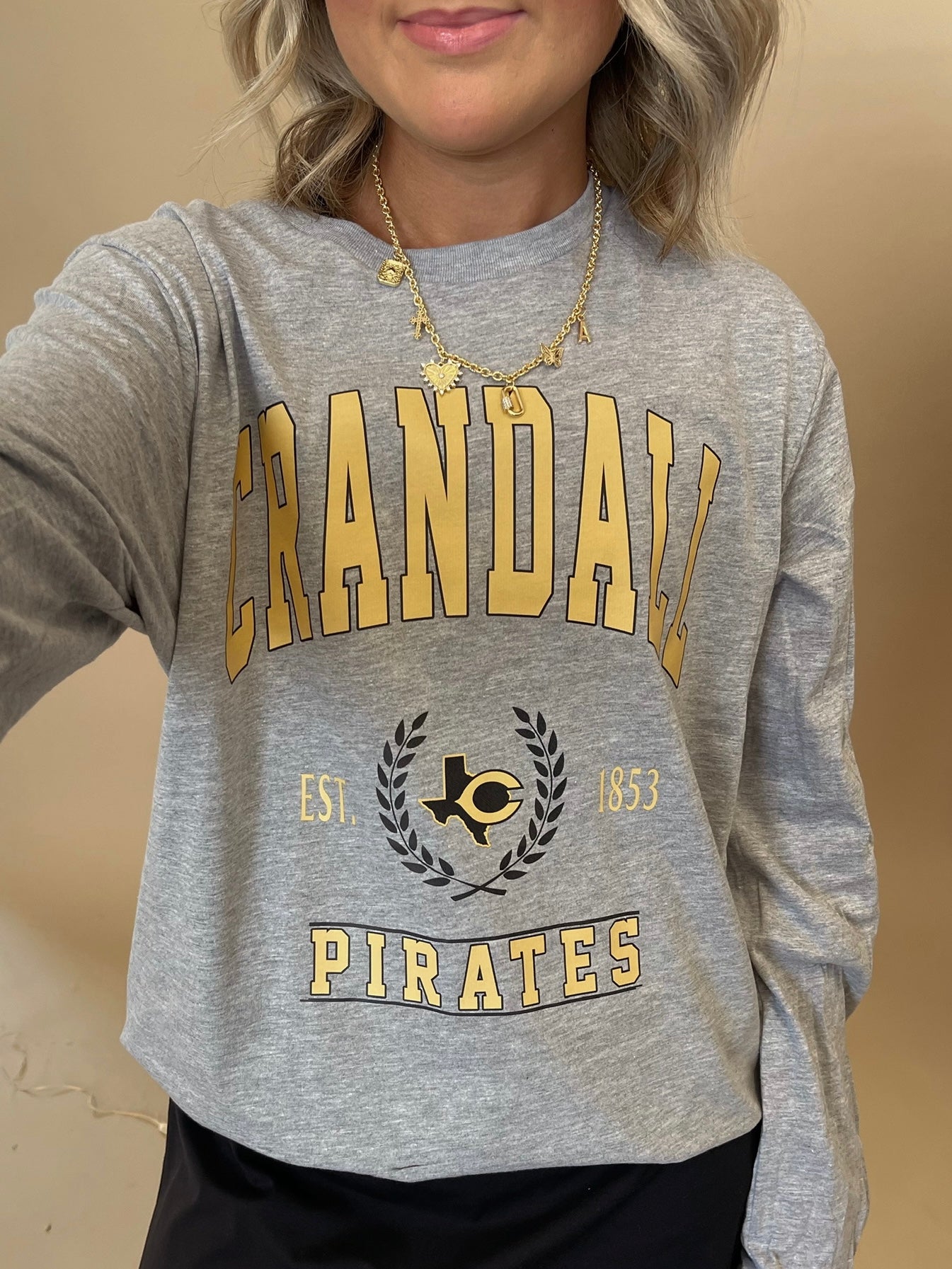 Crandall Pirates EST. Long Sleeve