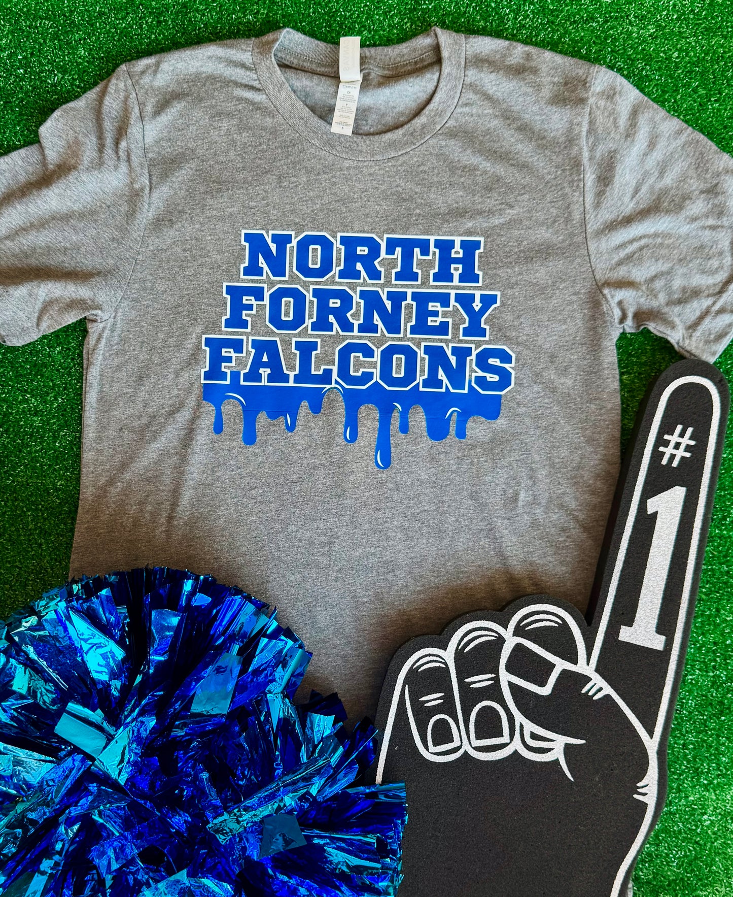 North Forney Falcons Drip Tee