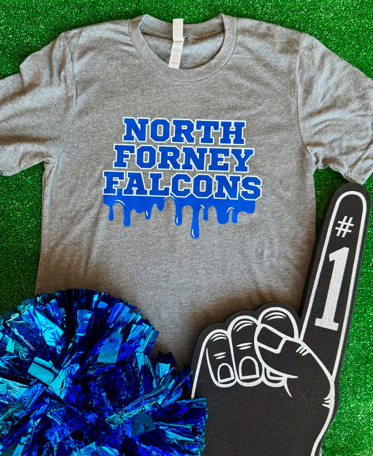 North Forney Falcons Drip Tee