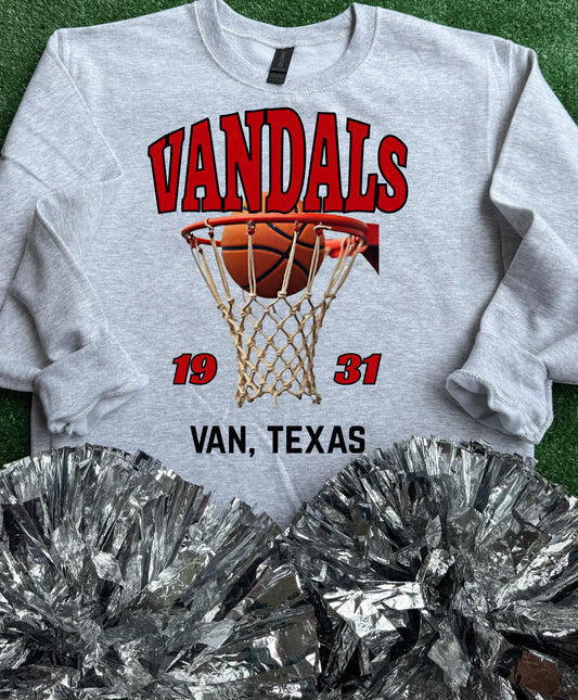Van Vandals Basketball Sweatshirt