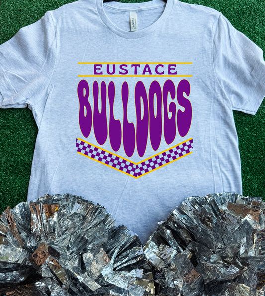 Eustace Bulldogs Retro Tee