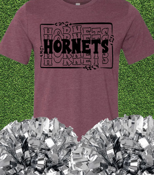 Athens Hornets Outline Tee