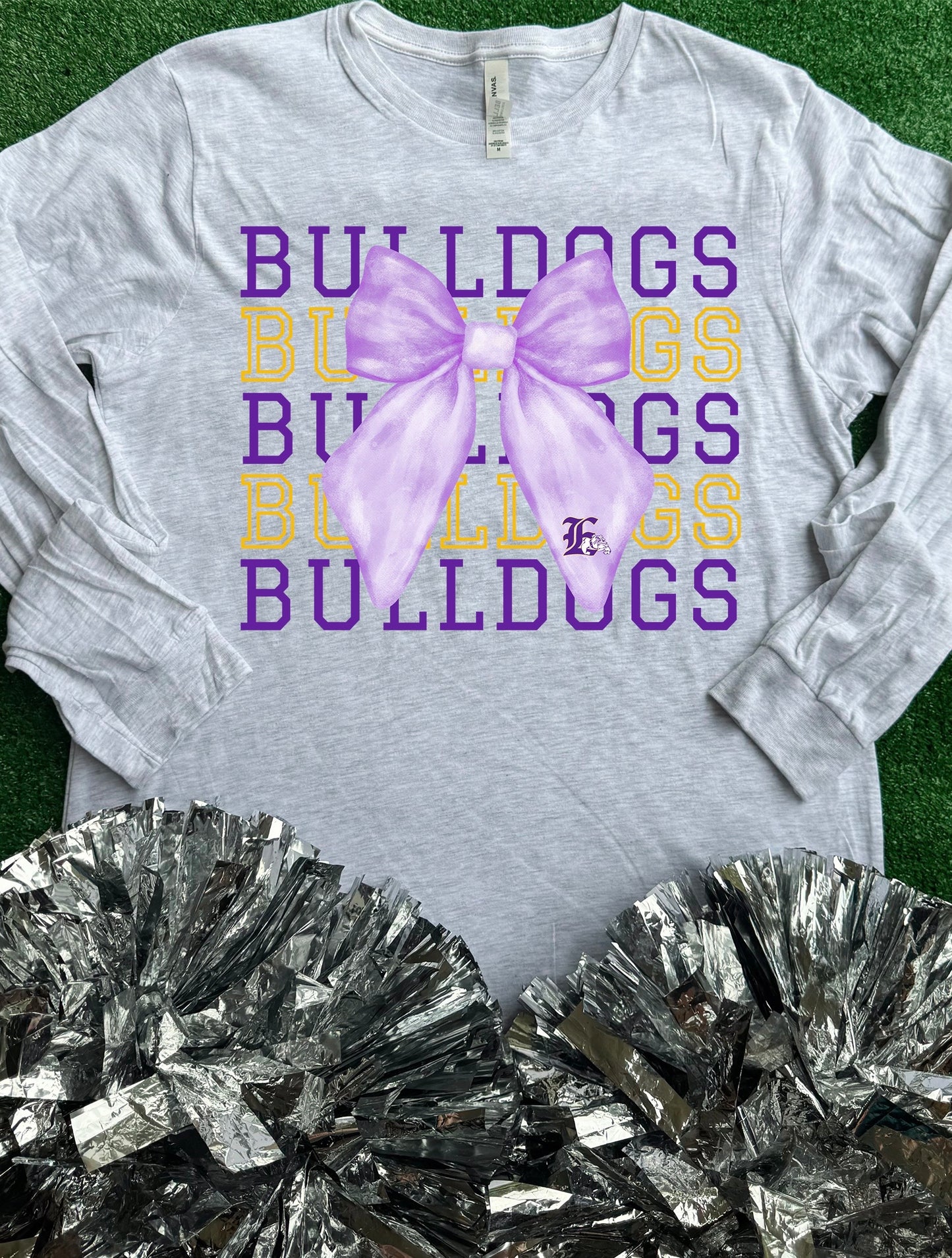 Edgewood Bulldogs Bow Long Sleeve Tee