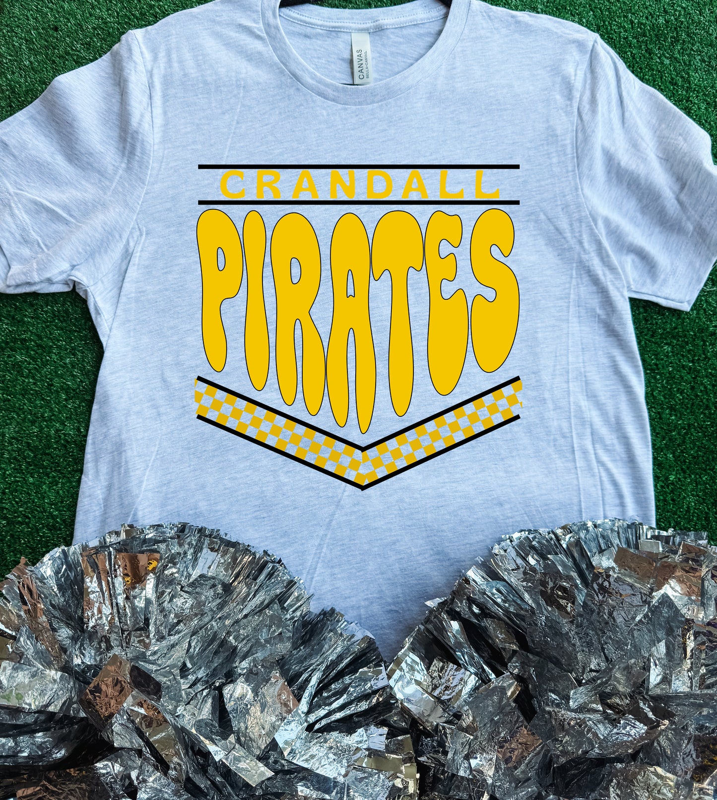 Crandall Pirates Retro Tee