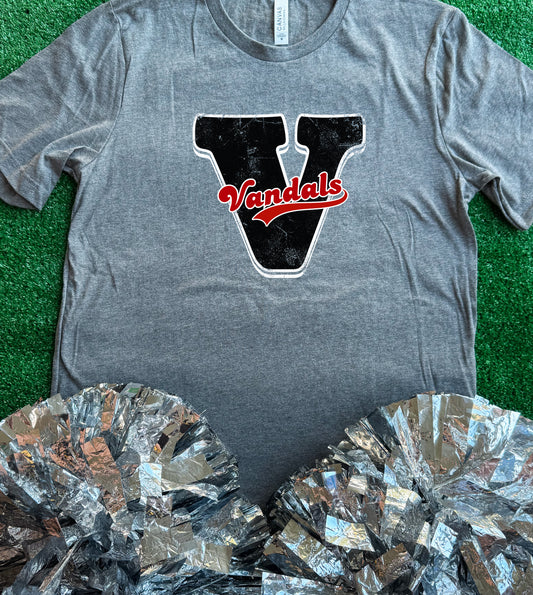 Van Vandals Initial Tee