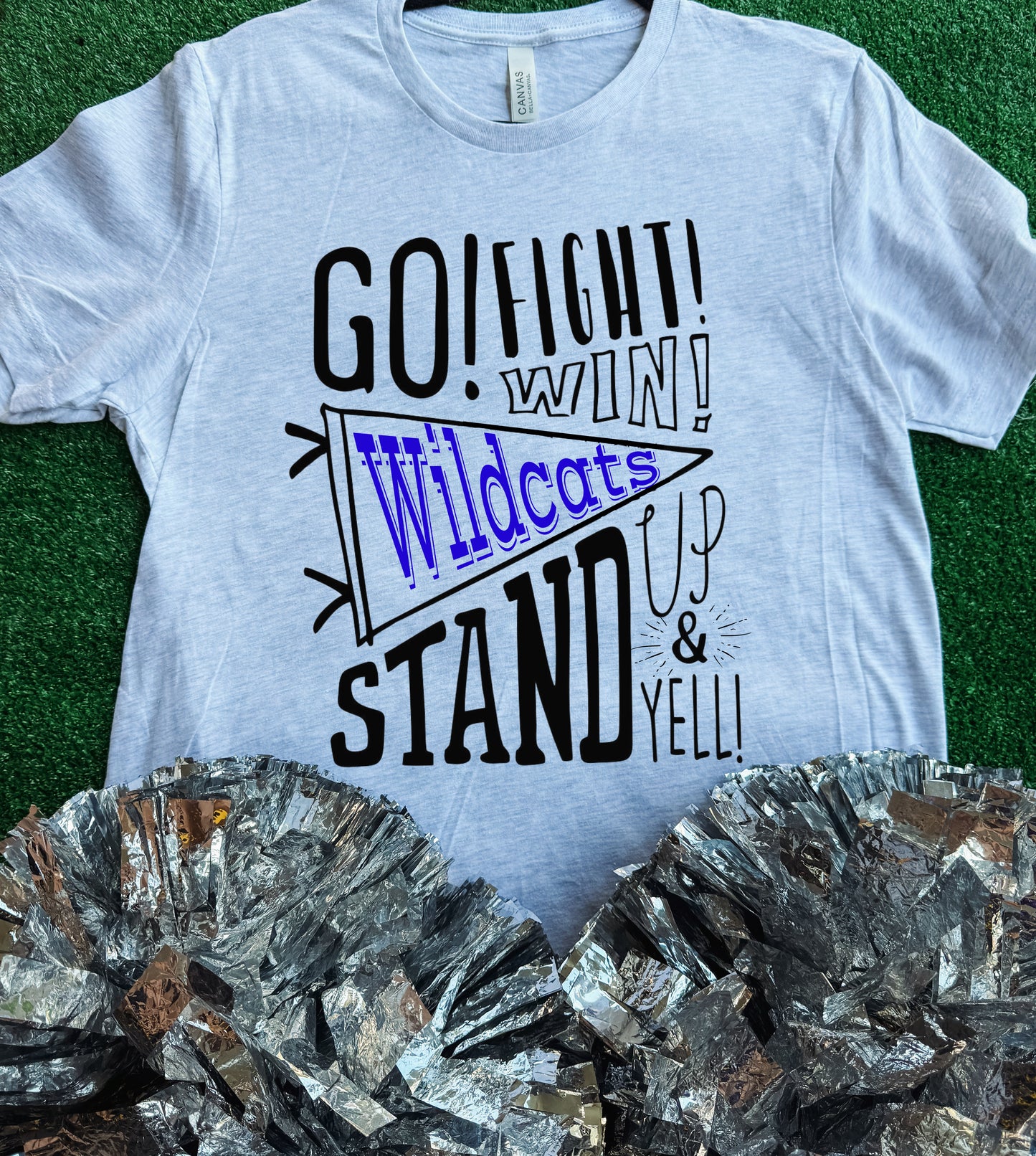 Rains Wildcats Stand Up & Yell Tee