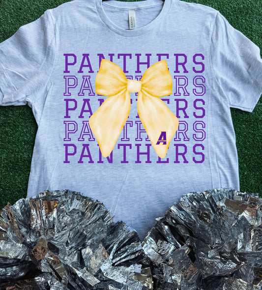 Ashdown Panthers Bow Tee