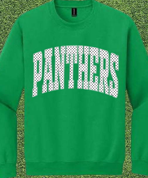 Mabank Panthers Polka Dot Sweatshirt