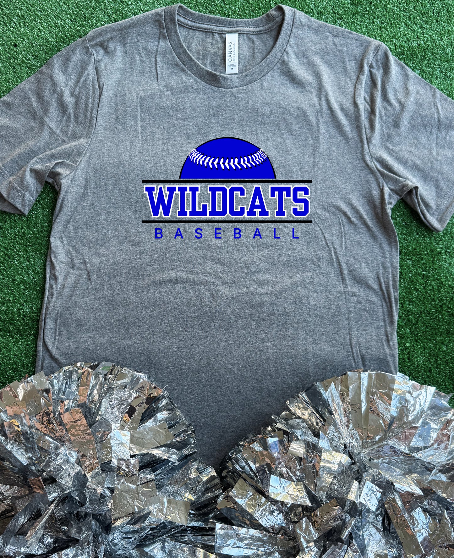 Rains Wildcats Baseball Tee