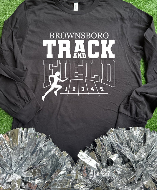 Brownsboro Track & Field Long Sleeve Tee