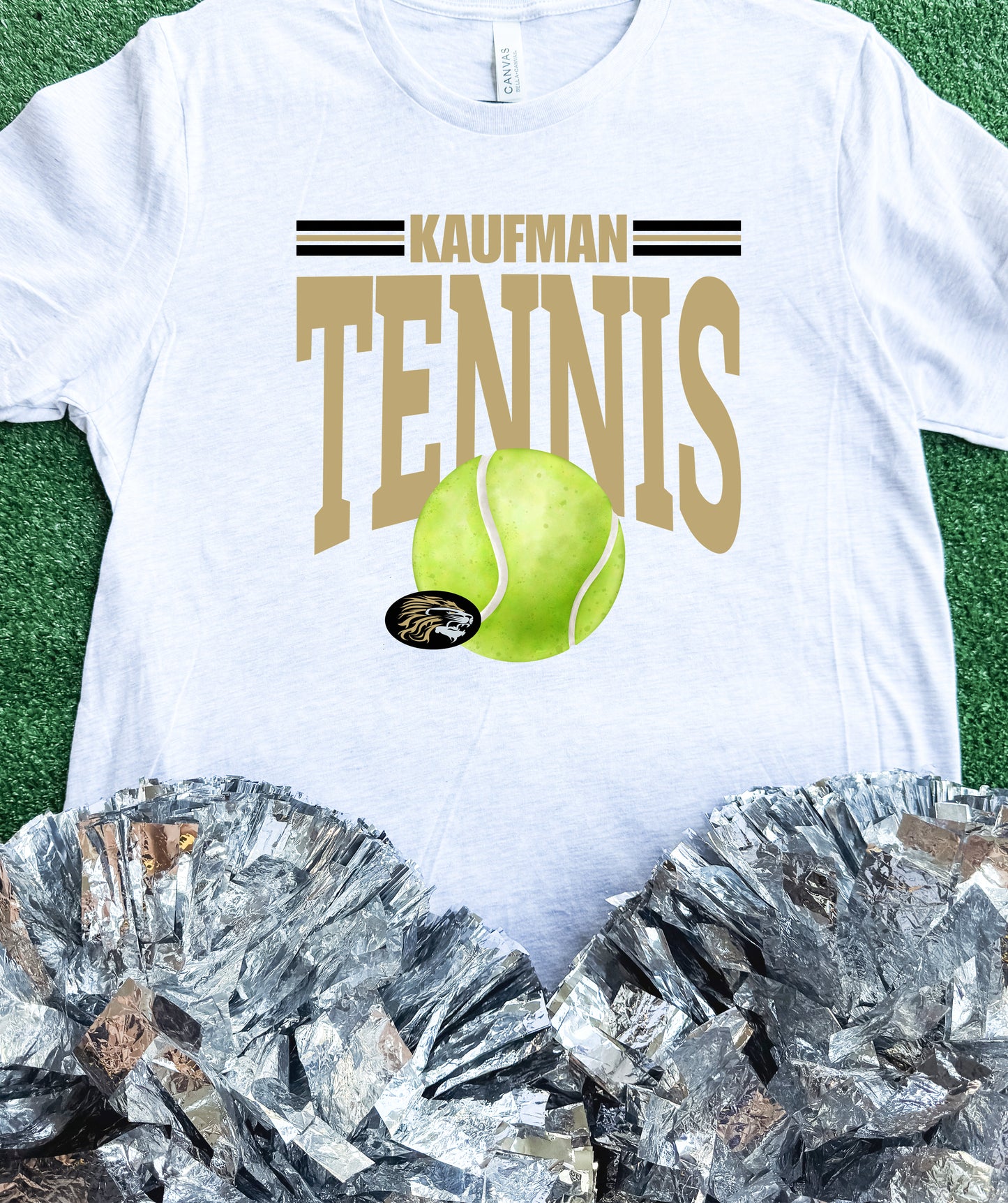 Kaufman Lions Tennis Tee