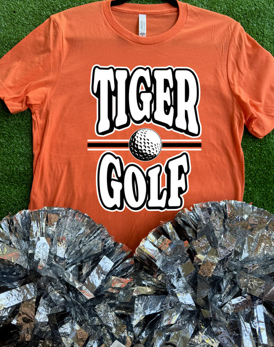 Commerce Tigers Golf Tee