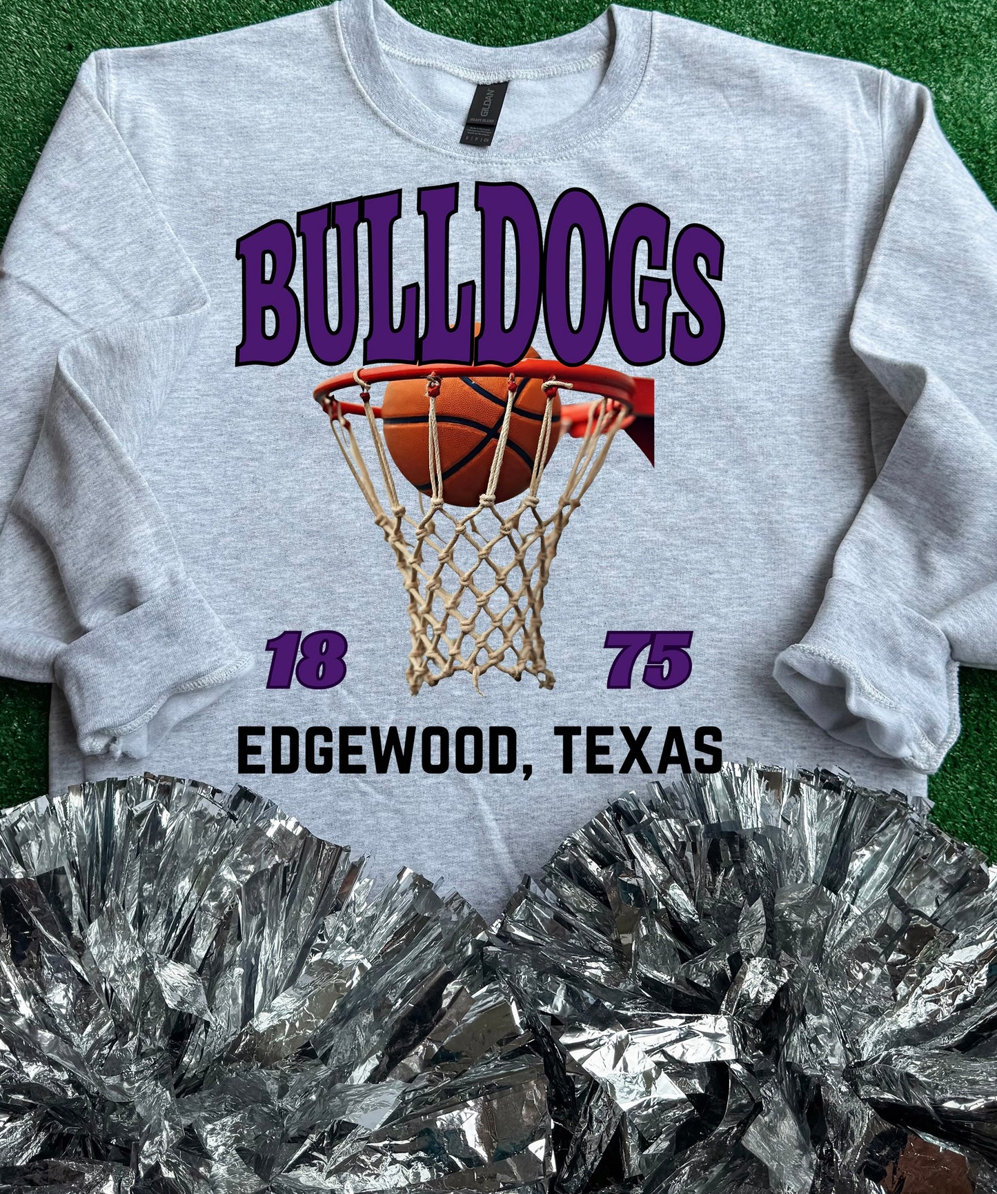 Edgewood Bulldogs Basketball Sweatshirt