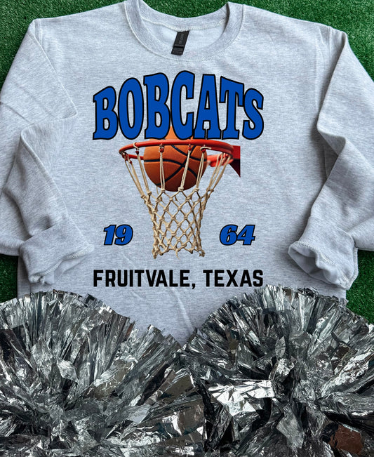 Fruitvale Bobcats Basketball Sweatshirt