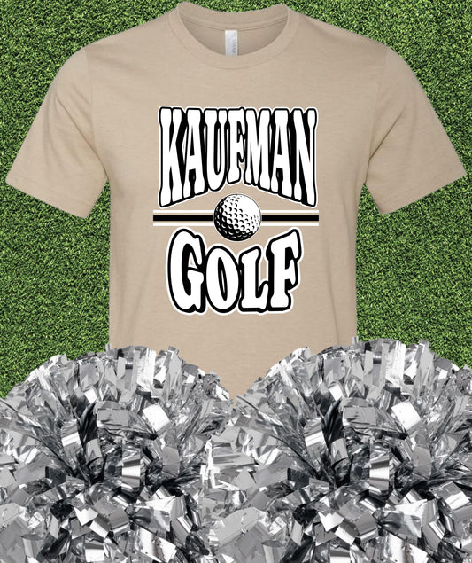 Kaufman Lions Golf Tee