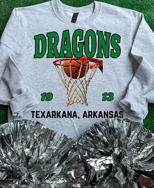 Genoa Central Dragons Basketball Sweatshirt
