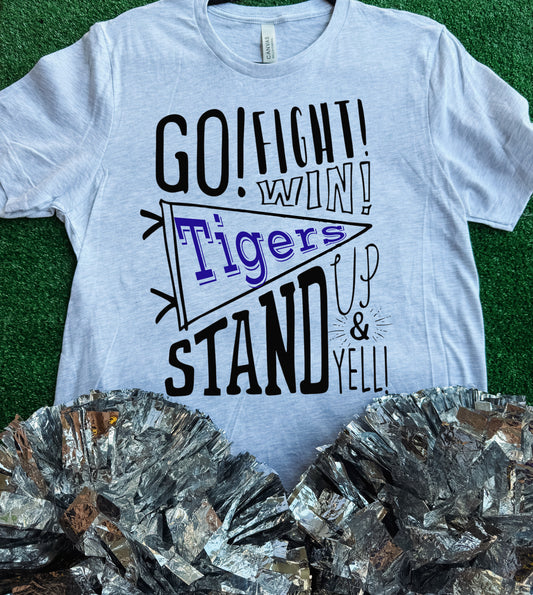 Wills Point Tigers Stand Up & Yell Tee