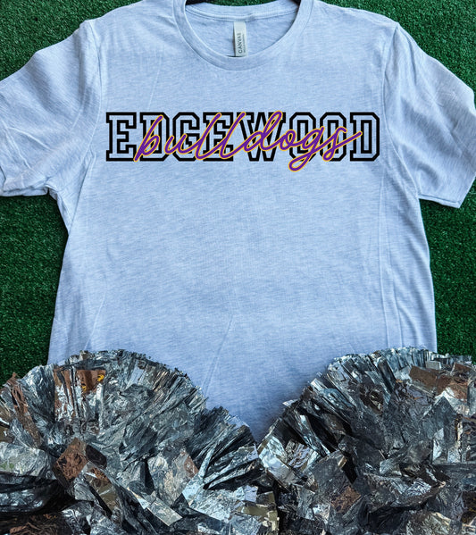 Edgewood Bulldogs Inlay Tee