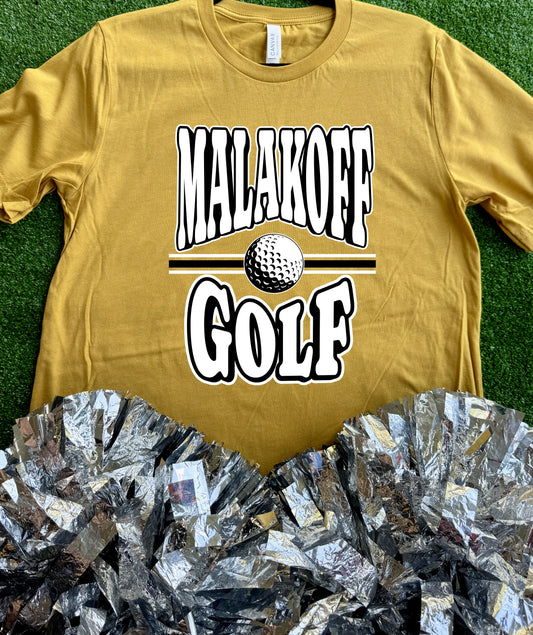 Malakoff Tigers Golf Tee