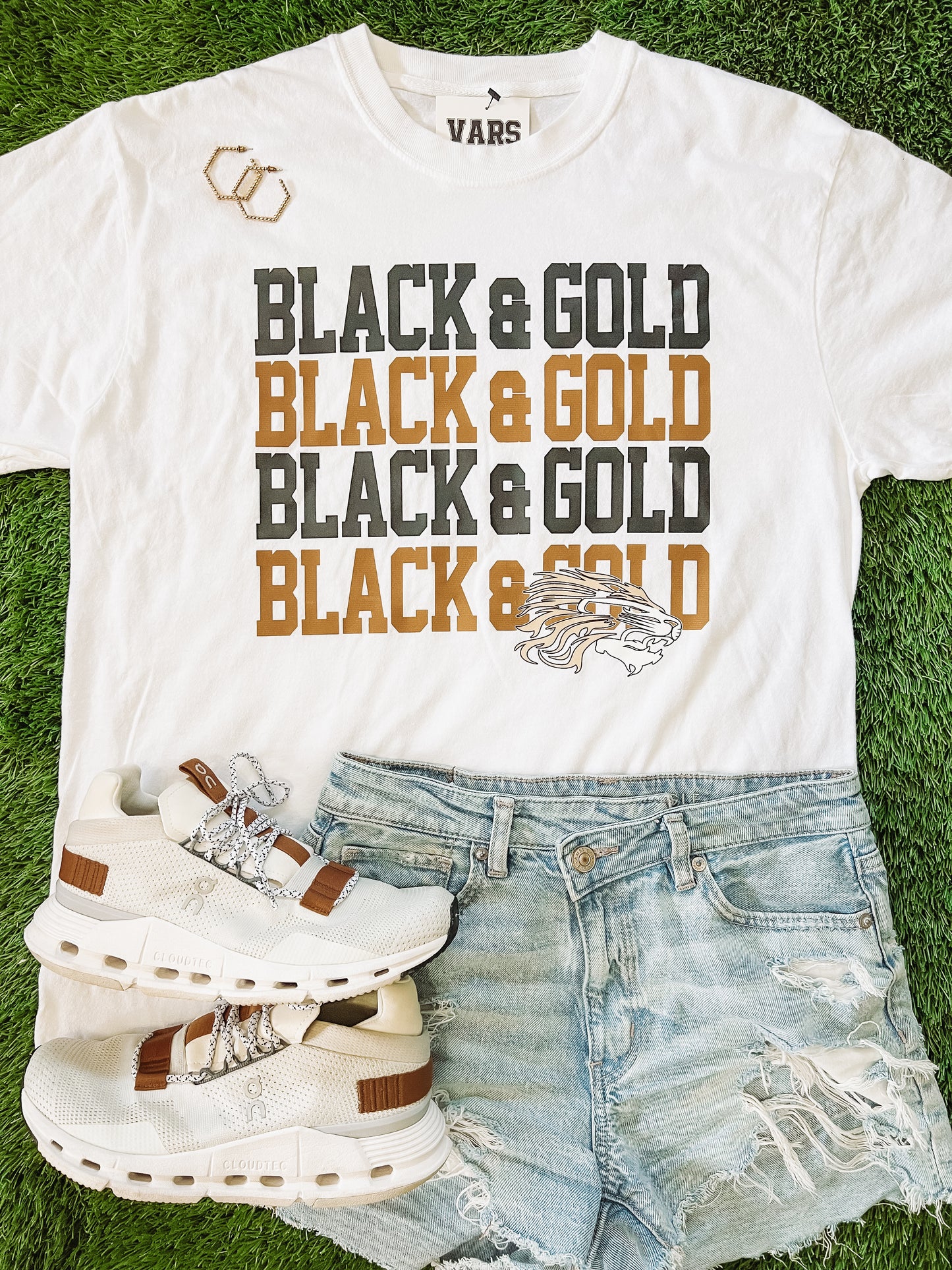 YOUTH Kaufman Black & Gold Tee