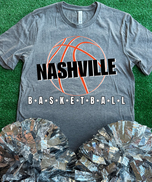 Nashville Scrappers Basketball Tee