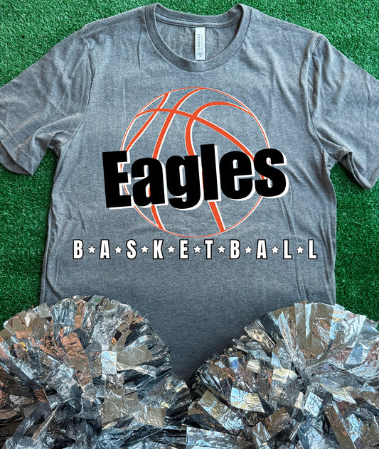 Eagles Basketball Tee