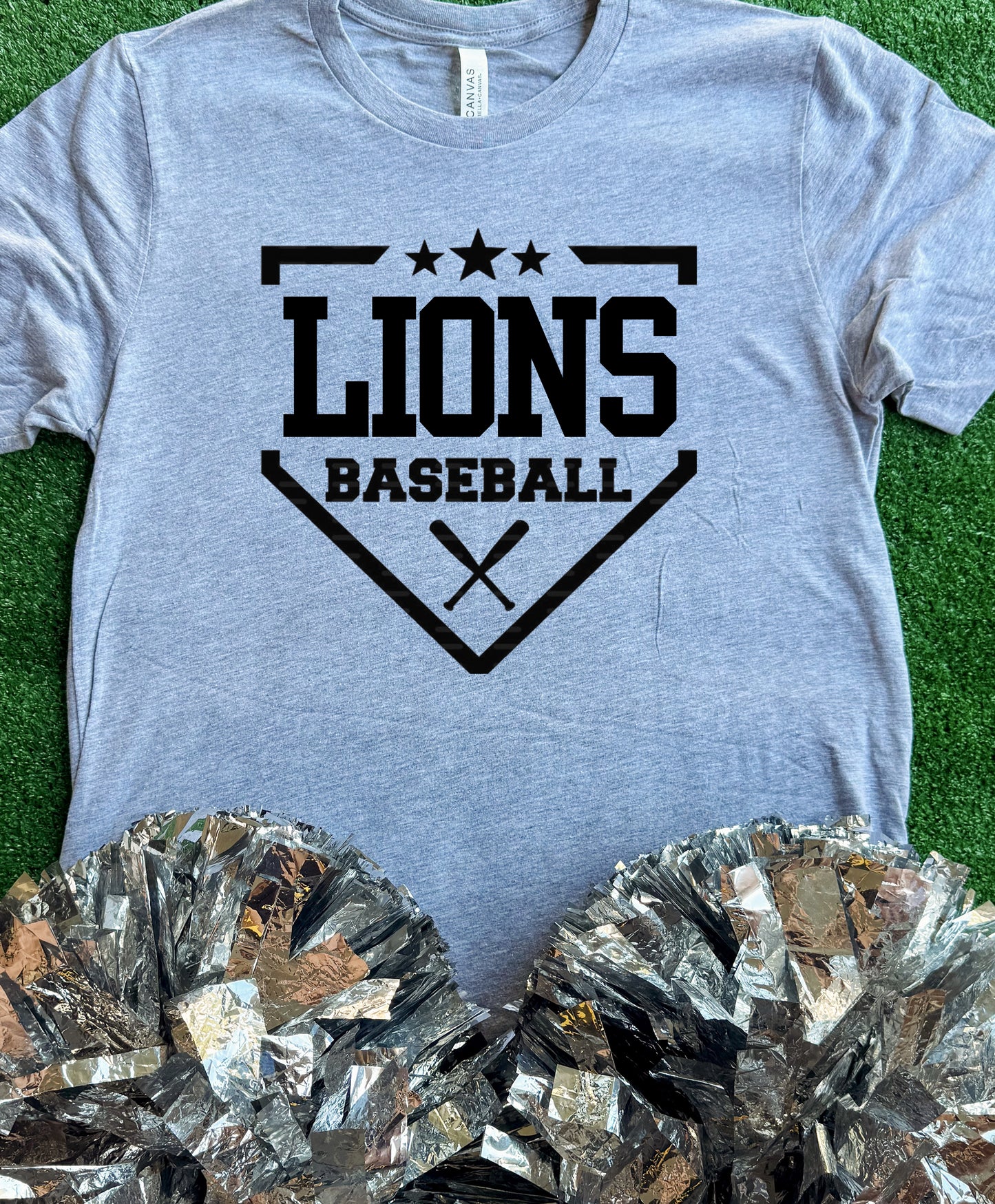 Lions Baseball Tee