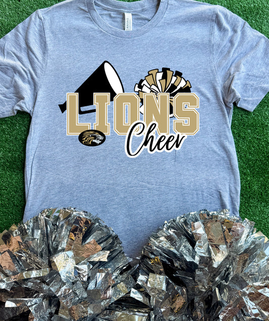 Kaufman Lions Cheer Tee